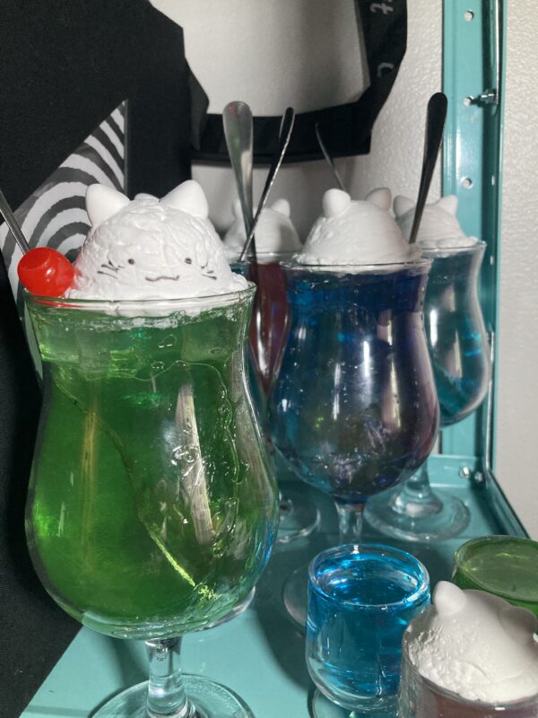 (Coming soon) neko Cream soda decor usb light